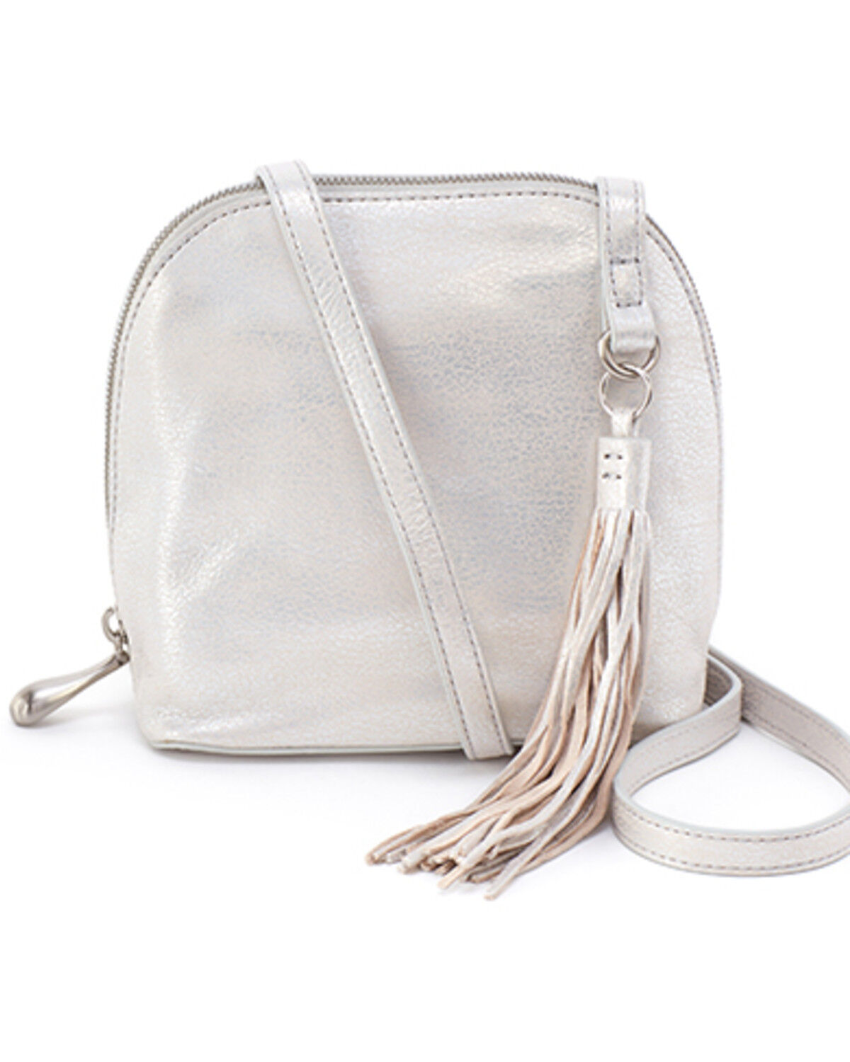 Image #1 - Hobo Women's Small Nash Crossbody Bag, Silver, hi-res