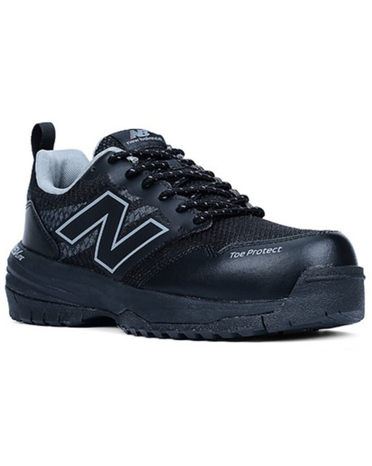 Image #1 - New Balance Women's Quick Shift Work Shoes - Alloy Toe, Black/grey, hi-res