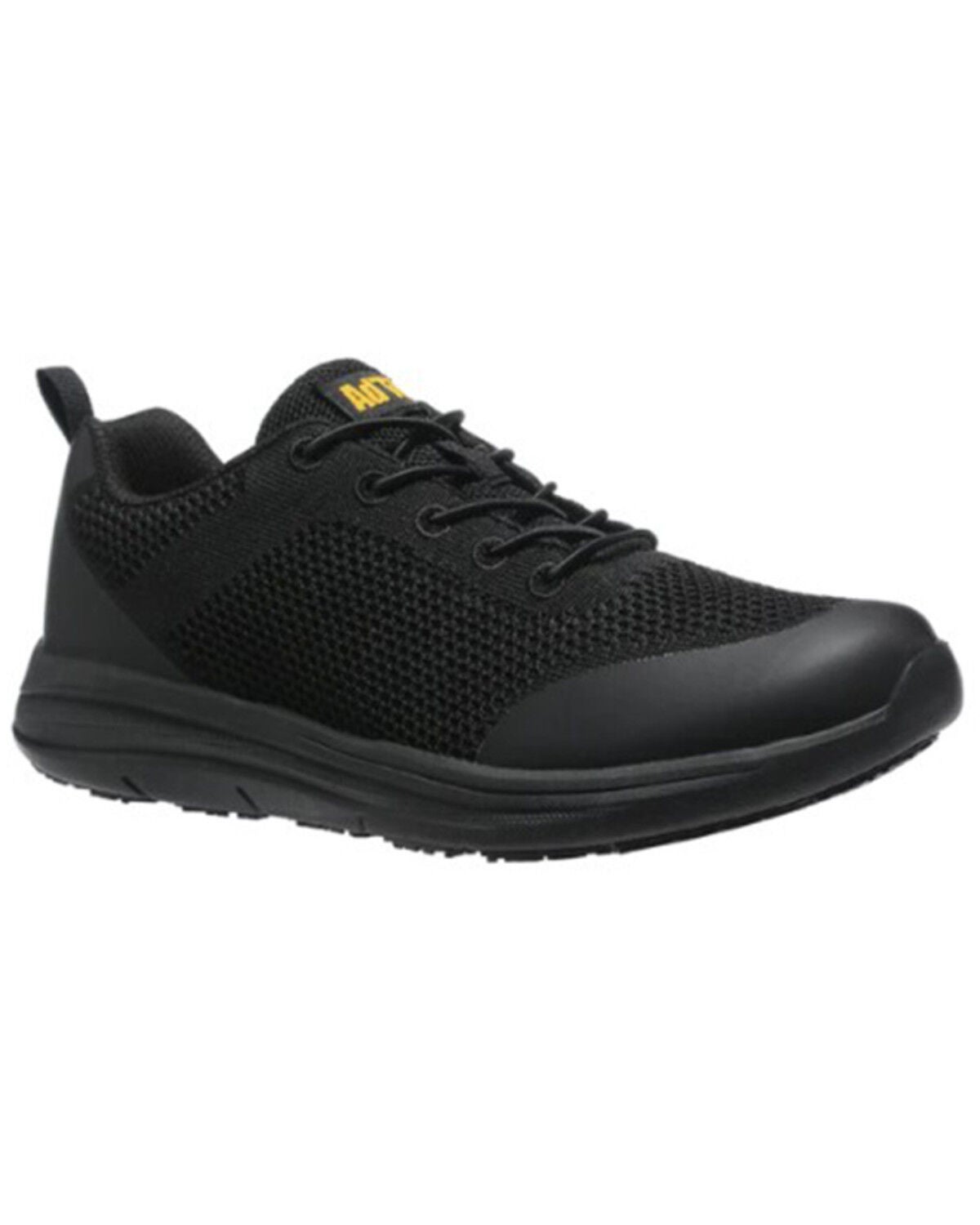 AdTec Women's Light Weight Work Shoes - Round Toe, Black, hi-res
