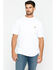 Image #1 - Carhartt Men's Loose Fit Heavyweight Logo Pocket Work T-Shirt, White, hi-res