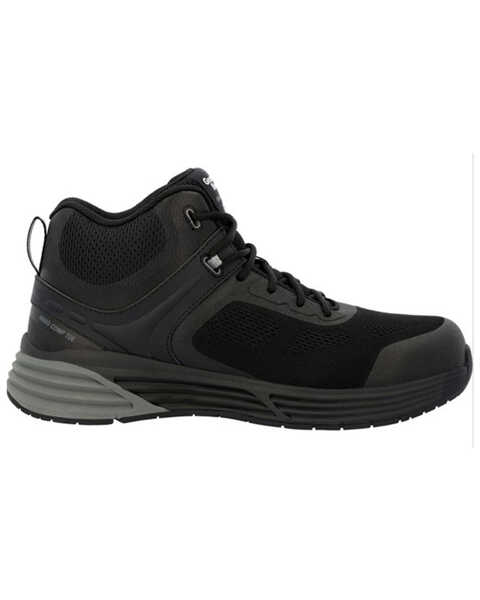 Image #2 - Georgia Boot Men's Durablend Sport Electrical Hazard Athletic Hi-Top Work Shoes - Composite Toe, Black, hi-res