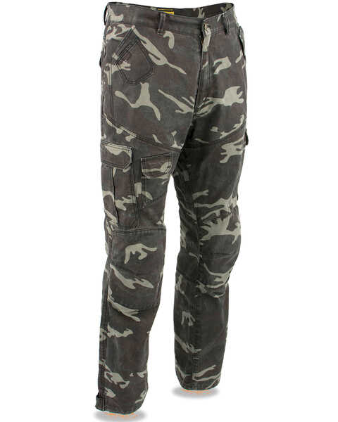 Image #1 - Milwaukee Performance Men's 34" Aramid Reinforced Camo Cargo Jeans, Camouflage, hi-res