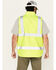 Image #4 - Hawx Men's Hi-Vis Safety Vest - Big, Yellow, hi-res