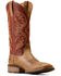 Image #1 - Ariat Men's Ricochet Western Boots - Broad Square Toe, Brown, hi-res