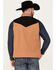 RANK 45® Men's Lakewood Softshell Block Vest - Big, Lt Brown, hi-res