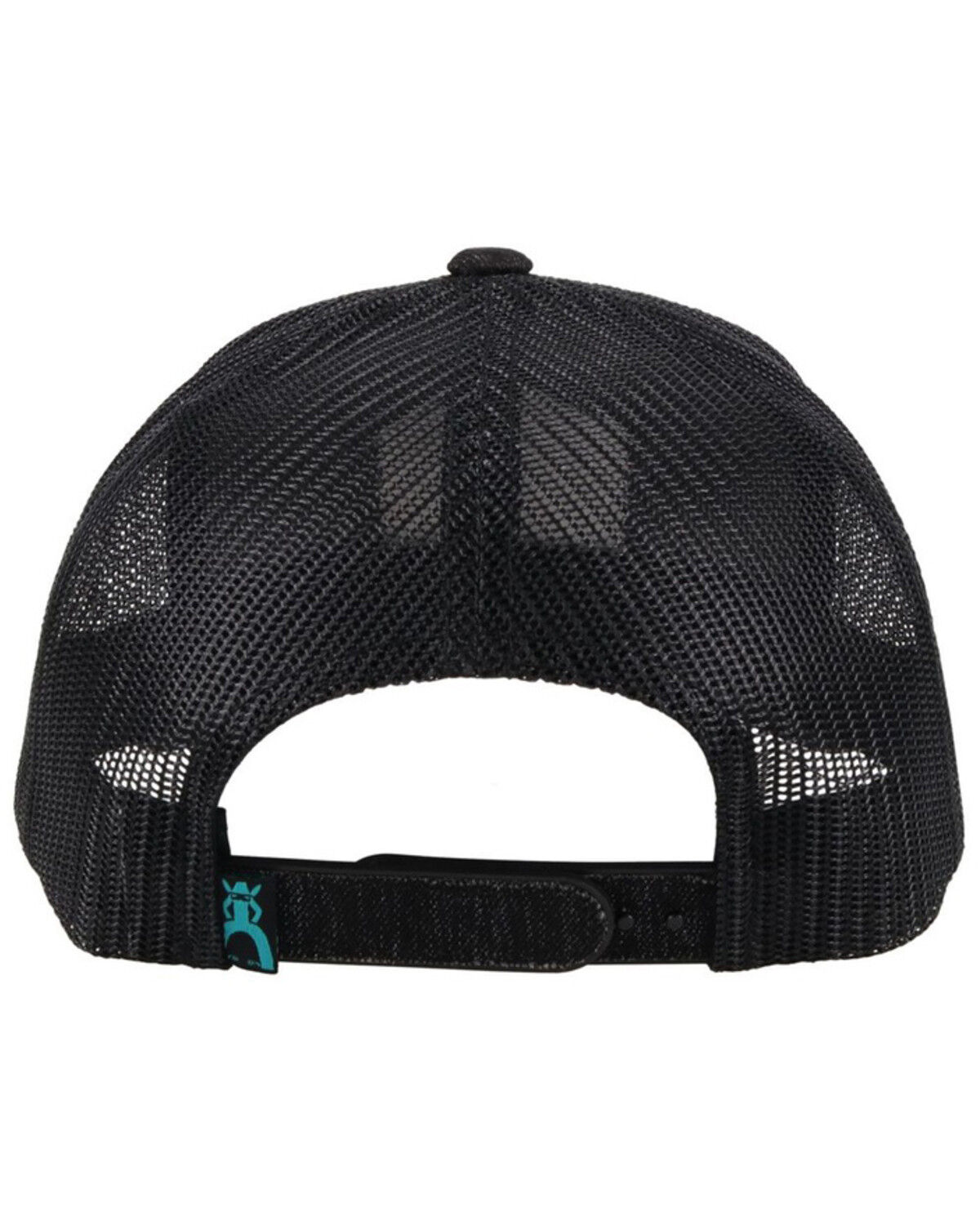 Image #2 - Hooey Men's Punchy Patch Logo Trucker Cap, Black, hi-res