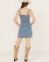 Image #4 - Levi's Women's Iconic Button-Up Mini Dress, Blue, hi-res