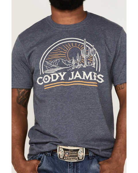 Image #7 - Cody James Men's Desert Scene Graphic T-Shirt , Tan, hi-res