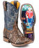 Image #1 - Tin Haul Men's Country Sound Western Boots - Broad Square Toe, Brown, hi-res