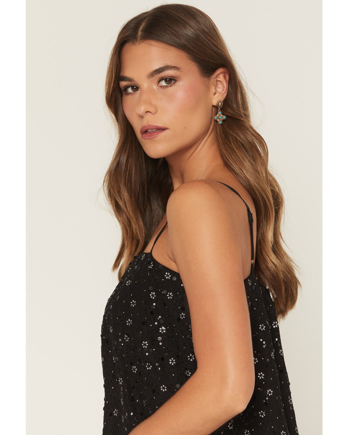 Image #2 - Sadie & Sage Women's Fifth Avenue Bubble Mini Dress, Black, hi-res