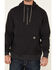 Image #3 - Ariat Men's Charcoal Rebar Workman 1/4 Zip Front Work Hooded Pullover, Charcoal, hi-res
