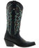 Image #2 - Botas Caborca for Liberty Black Women's Amelia Star Stitched Western Boots - Snip Toe , Black, hi-res