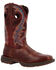 Durango Men's Rebel Performance Western Boots - Square Toe , Pecan, hi-res