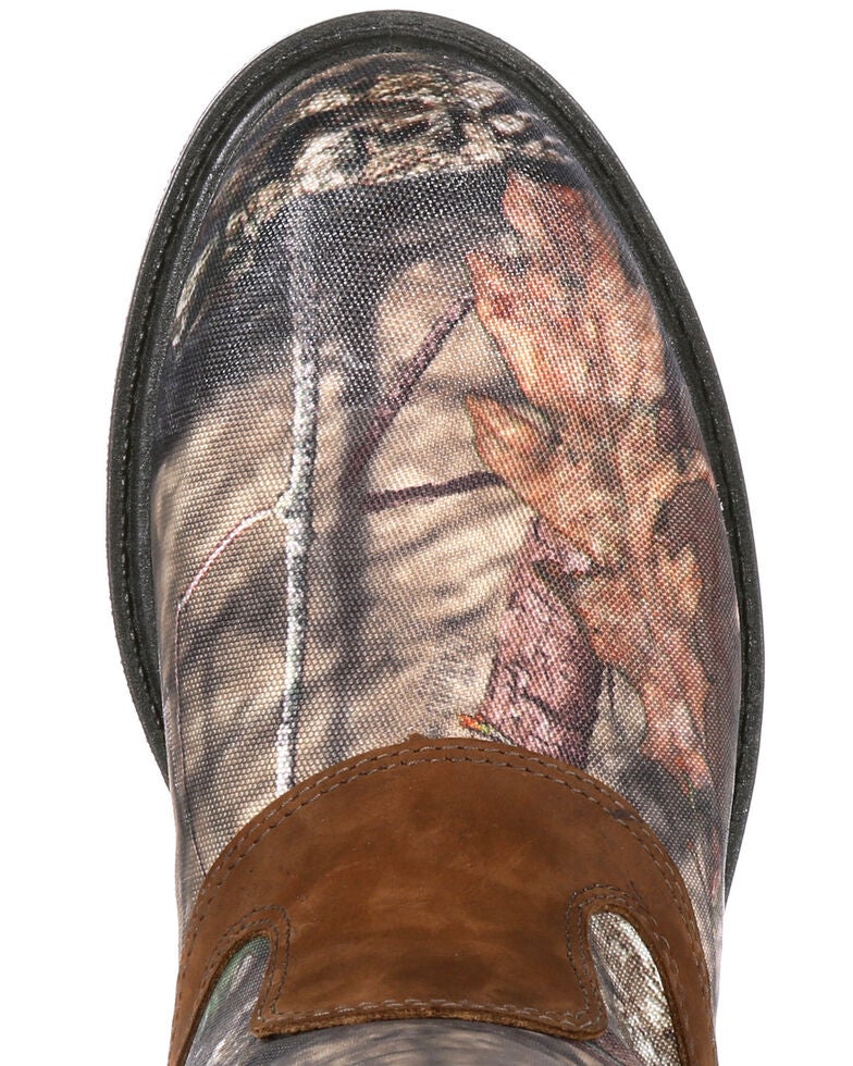 Rocky Men's Low Country Waterproof Snake Boots Round Toe Sheplers