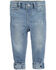 Image #1 - Levi's Infant Girls' 710 Light Wash Star Cuff Skinny Jeans, Blue, hi-res