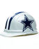Image #1 - Airgas Safety Products Men's Wincraft Dallas Cowboys Logo Hardhat , Silver, hi-res