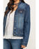 Image #4 - Stetson Women's Serape Back Denim Jacket, , hi-res