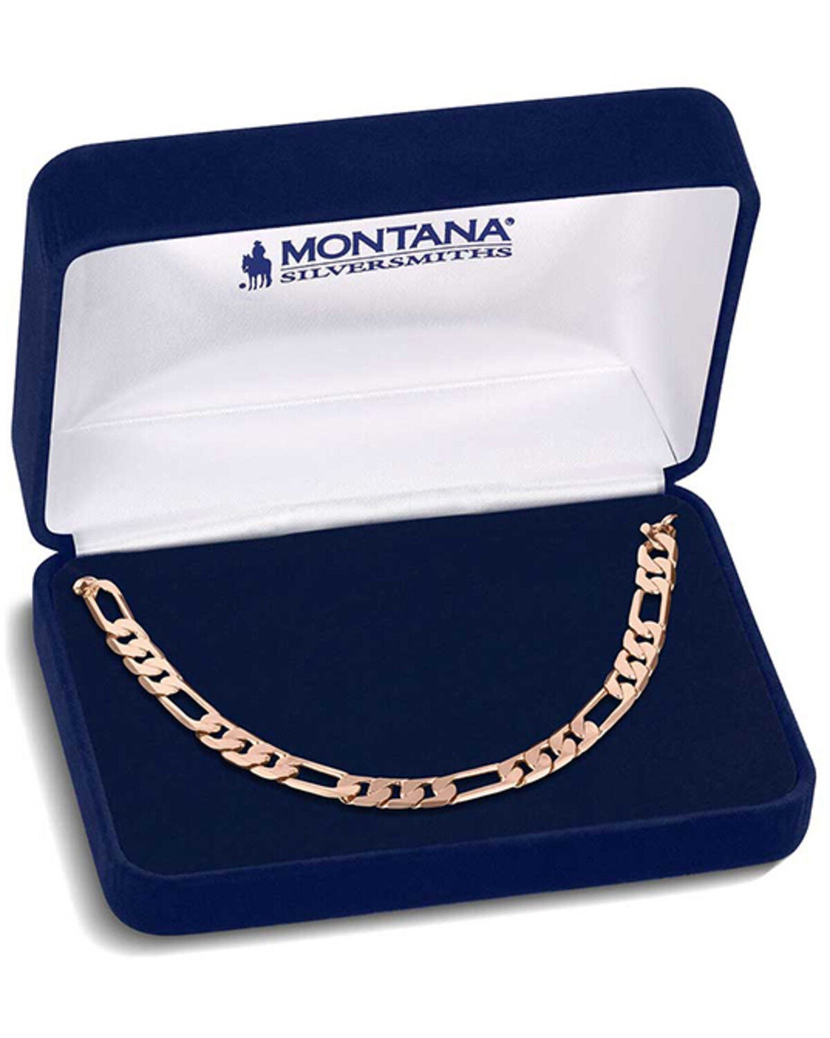 Image #3 - Montana Silversmiths Men's Flat Chain Necklace, Silver, hi-res