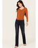 Image #1 - Idyllwind Women's Rebel Mid Rise Bootcut Stretch Denim Jeans, Dark Wash, hi-res