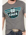 Image #3 - Cinch Men's Logo Graphic Short Sleeve T-Shirt, , hi-res