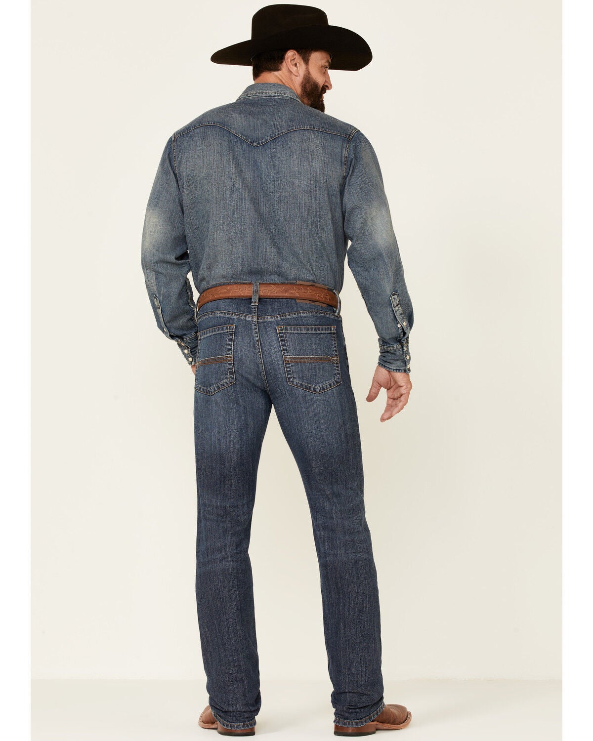 Image #4 - Cody James Men's Courtright Wash Jackson Slim Straight Stretch Denim Jeans, , hi-res