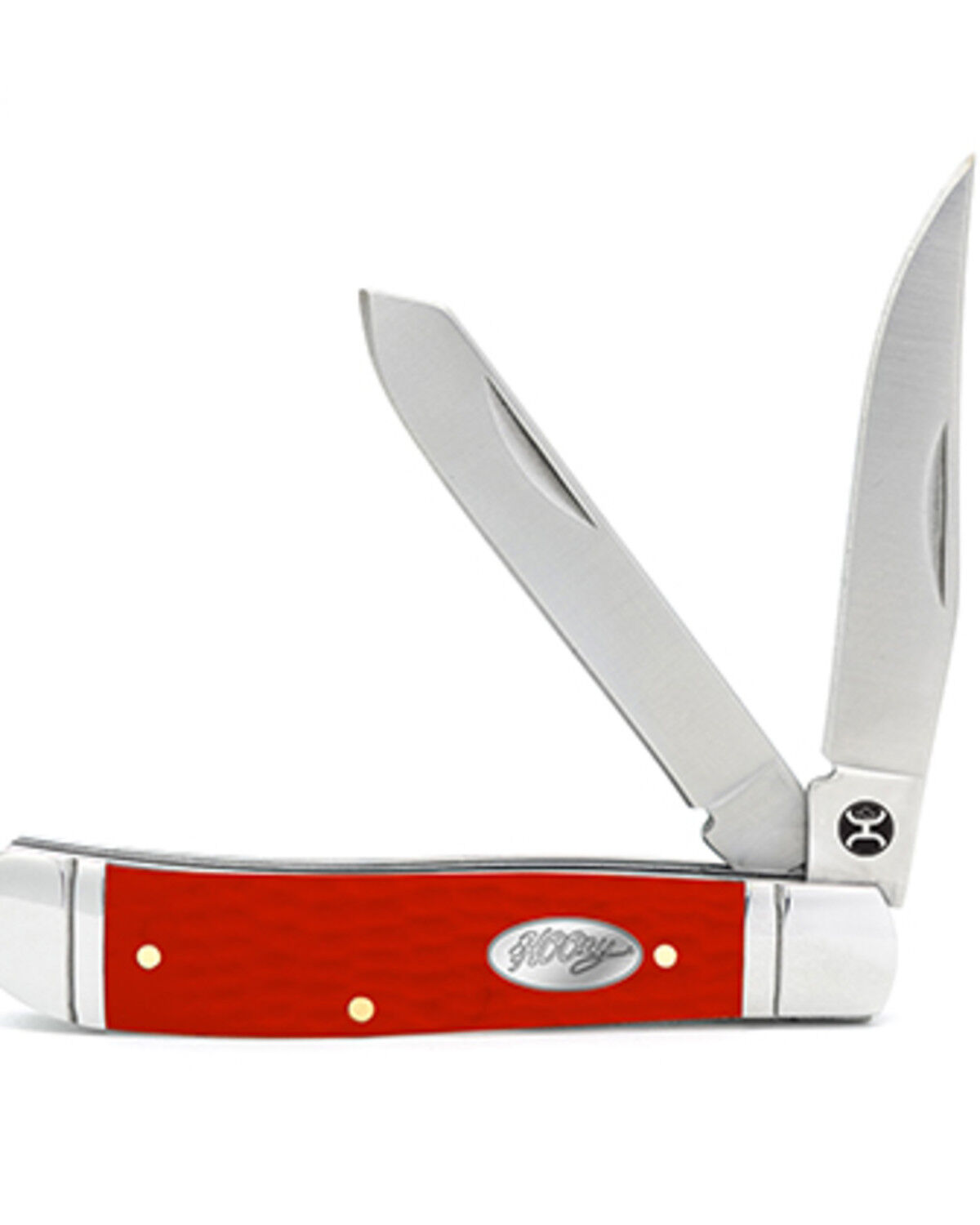 Image #1 - Hooey Jig Bone Trapper Knife, Red, hi-res