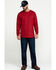 Image #6 - Hawx Men's FR Logo Long Sleeve Work T-Shirt - Tall, Red, hi-res