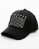 Image #1 - RANK 45 Men's Untamed Legacy Baseball Cap, Black, hi-res