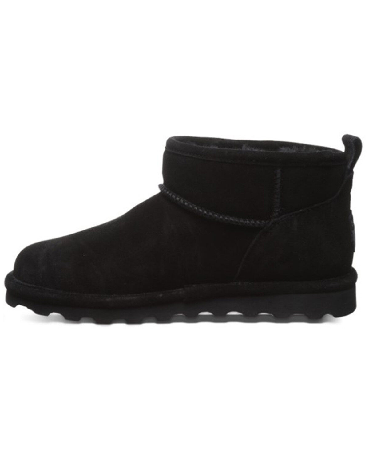 Image #3 - Bearpaw Women's Shorty Boots - Round Toe, Black, hi-res