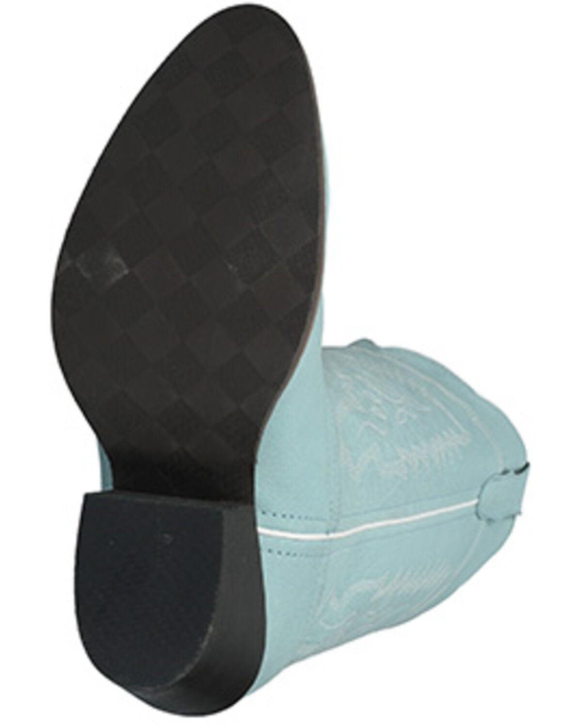 Image #7 - Smoky Mountain Women's Calloway Western Boots - Round Toe, Light Blue, hi-res