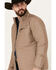 Image #2 - Ariat Men's Wylie Lightweight Zip-Up Puffer Jacket - Big, Khaki, hi-res