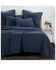 Image #1 - HiEnd Accents Denim Stonewashed Cotton Canvas King Coverlet Set, Blue, hi-res