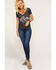 Image #5 - Idyllwind Women's Boss Lady Short Sleeve Graphic Trustie Tee , Charcoal, hi-res