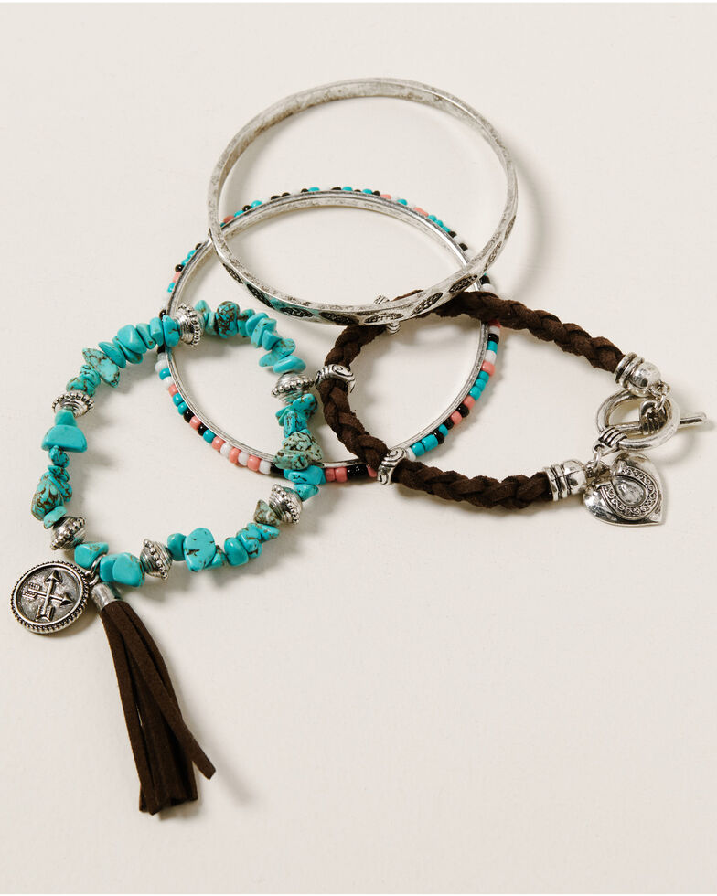Idyllwind Women's Color Crush Bracelet Set, Silver, hi-res