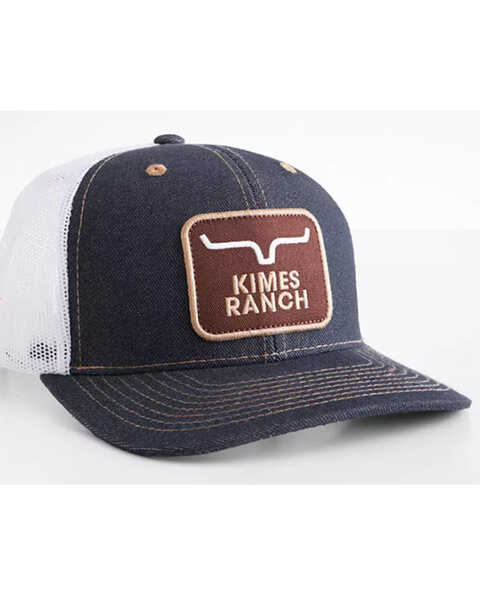Image #1 - Kimes Ranch Men's Gilroy Trucker Cap , Blue, hi-res