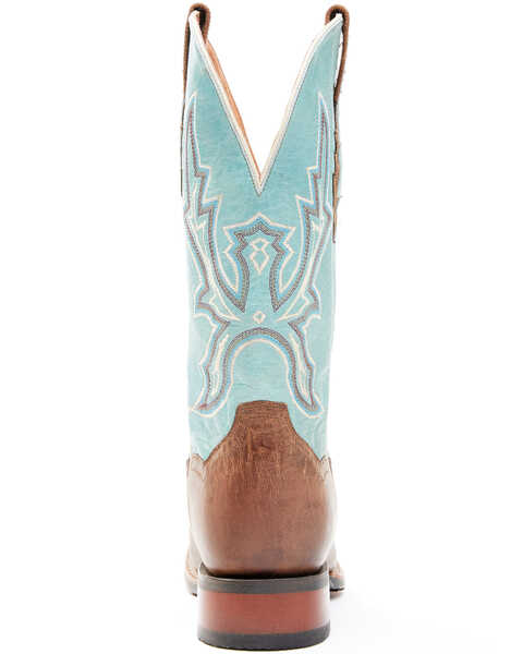 Image #5 - Dan Post Men's Embroidered Western Performance Boots - Broad Square Toe, Tan, hi-res