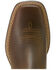 Image #6 - Ariat Boys' Booker Distressed Chelsea Boots - Broad Square Toe, Distressed Brown, hi-res