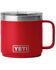 Image #1 - Yeti Rambler® 14oz Stackable Mug with MagSlider™ Lid , Red, hi-res