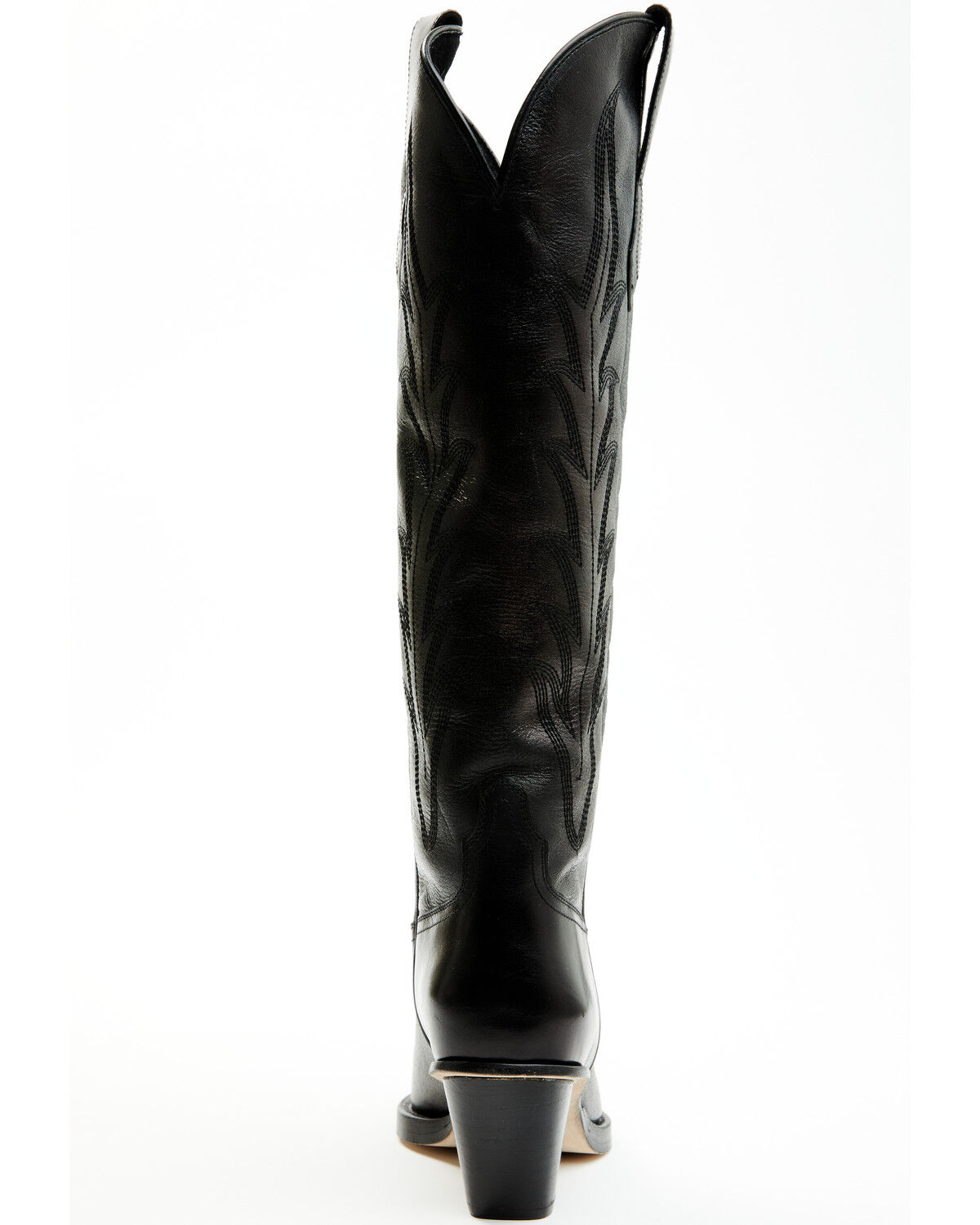 Image #5 - Wonderwest Women's Estilo Tall Western Boots - Snip Toe, Black, hi-res