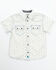 Image #1 - Cody James Toddler Boys' Bull and Cactus Print Short Sleeve Snap Western Shirt, Oatmeal, hi-res