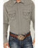 Image #3 - Wrangler Retro Men's Solid Long Sleeve Snap Western Shirt, Brown, hi-res