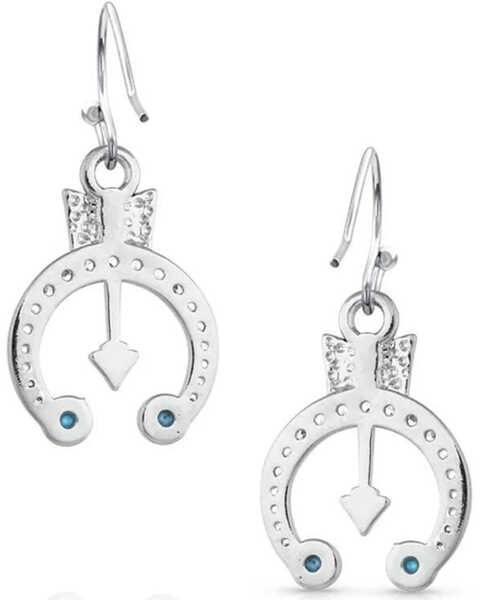 Image #2 - Montana Silversmiths Women's Creating Your Luck Blossom Earrings, Silver, hi-res