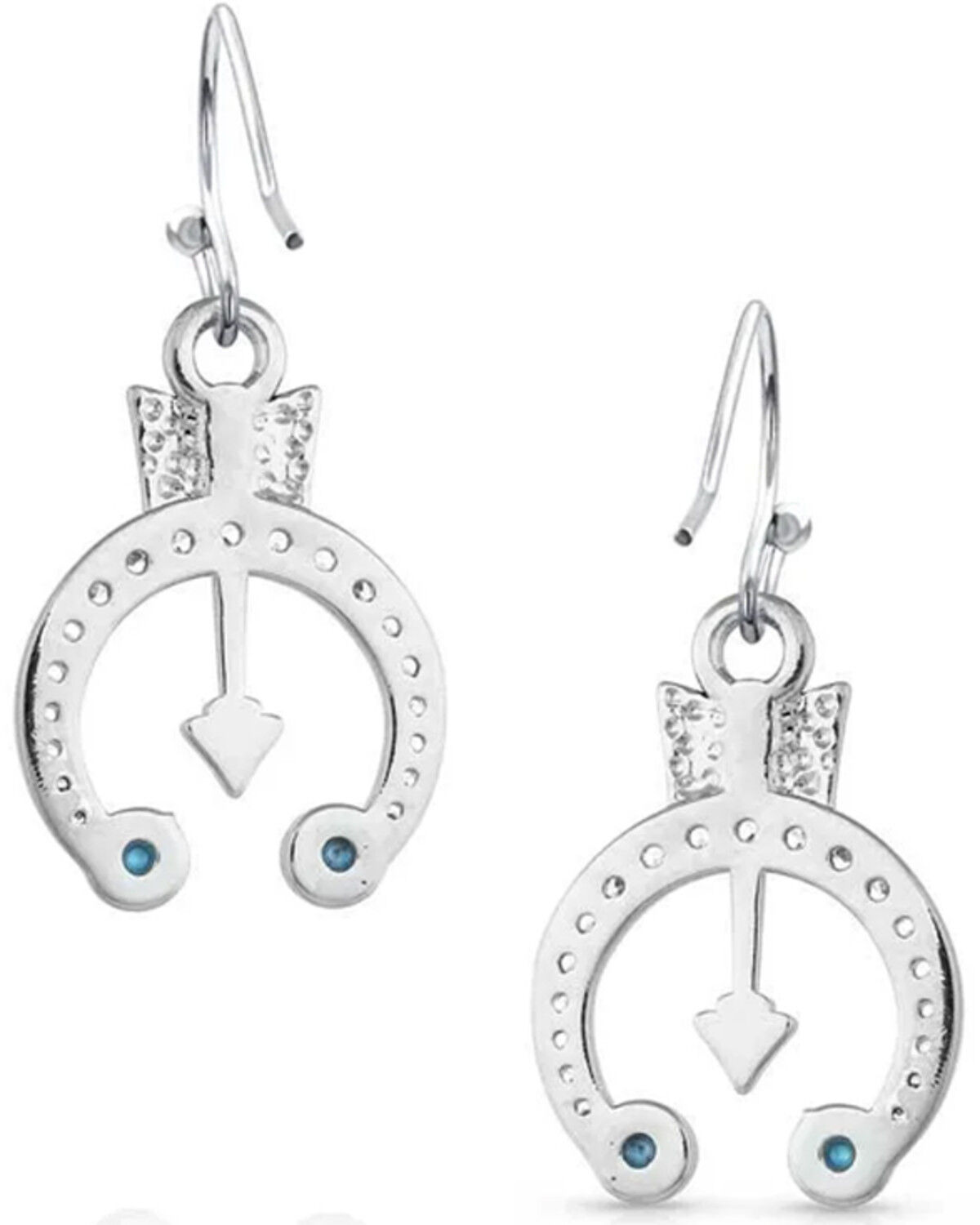 Image #2 - Montana Silversmiths Women's Creating Your Luck Blossom Earrings, Silver, hi-res