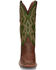 Image #5 - Justin Men's Mingus Benedictine Western Boots - Square Toe, Tan, hi-res