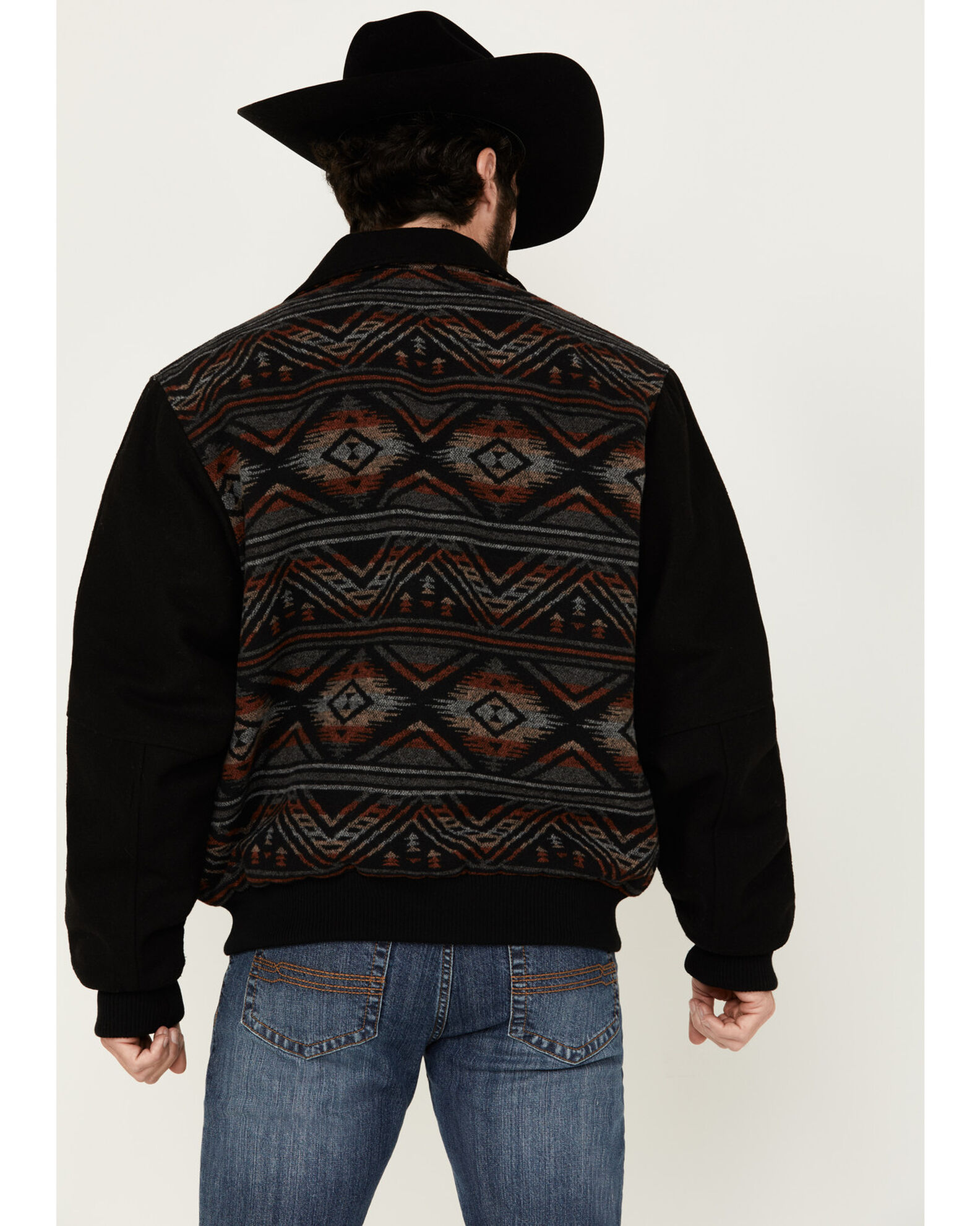Cripple Creek Men s Navajo Blanket Snap Jacket Sheplers
