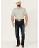 Image #2 - Gibson Men's Cream Archie Plaid Print Short Sleeve Pearl Snap Western Shirt, Cream, hi-res