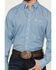 Image #3 - Wrangler Men's Classic Geo Print Long Sleeve Button-Down Western Shirt, Blue, hi-res