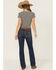 Image #3 - Wrangler Women's Dark Wash Retro Mae Jeans, Indigo, hi-res