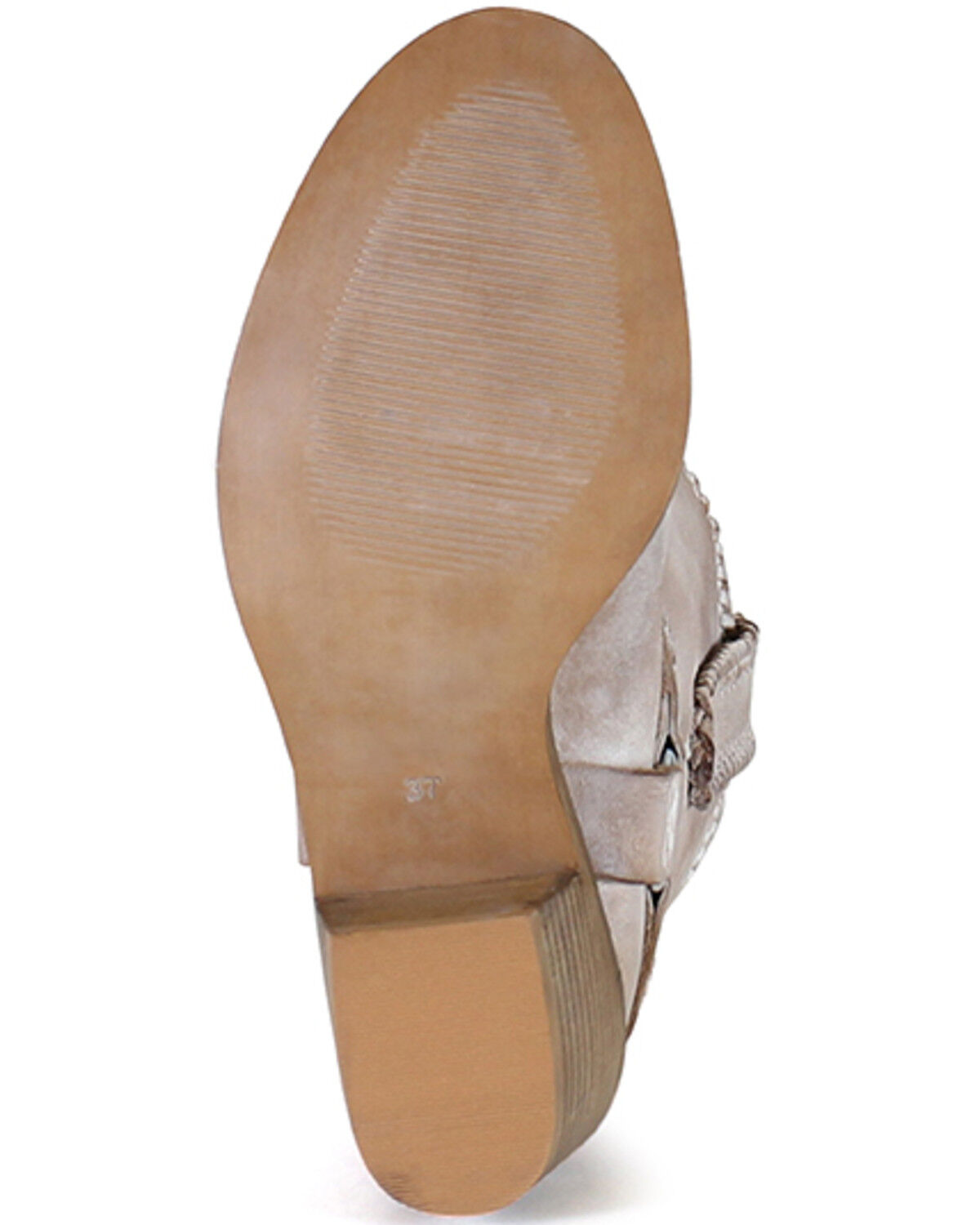 Image #7 - Diba True Women's Glass Heart Western Booties - Round Toe, Off White, hi-res