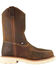 Image #2 - Thorogood Men's 11" USA Western Work Boots - Steel Toe, Brown, hi-res